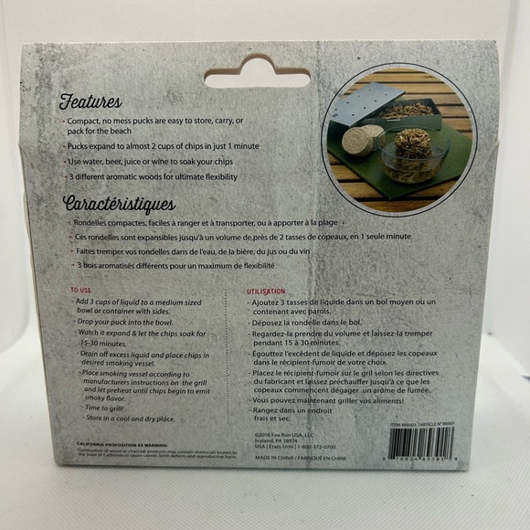 True North Wood Chip Smoker & Wood Chip Smoking Pucks, NWT - Picture 8 of 11